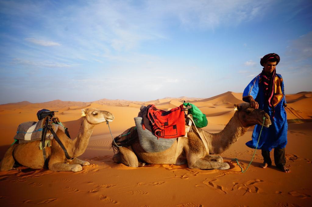 Sahara Camel Tours Camp Hotel Merzouga Exterior foto